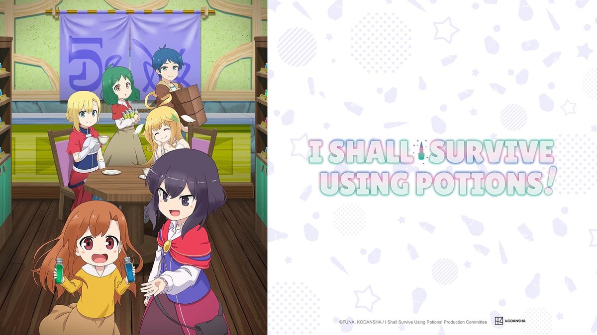I Shall Survive Using Potions! (2023) Season 01 Dubbed by Crunchyroll Multi Audio [Hindi-English-Japanese].