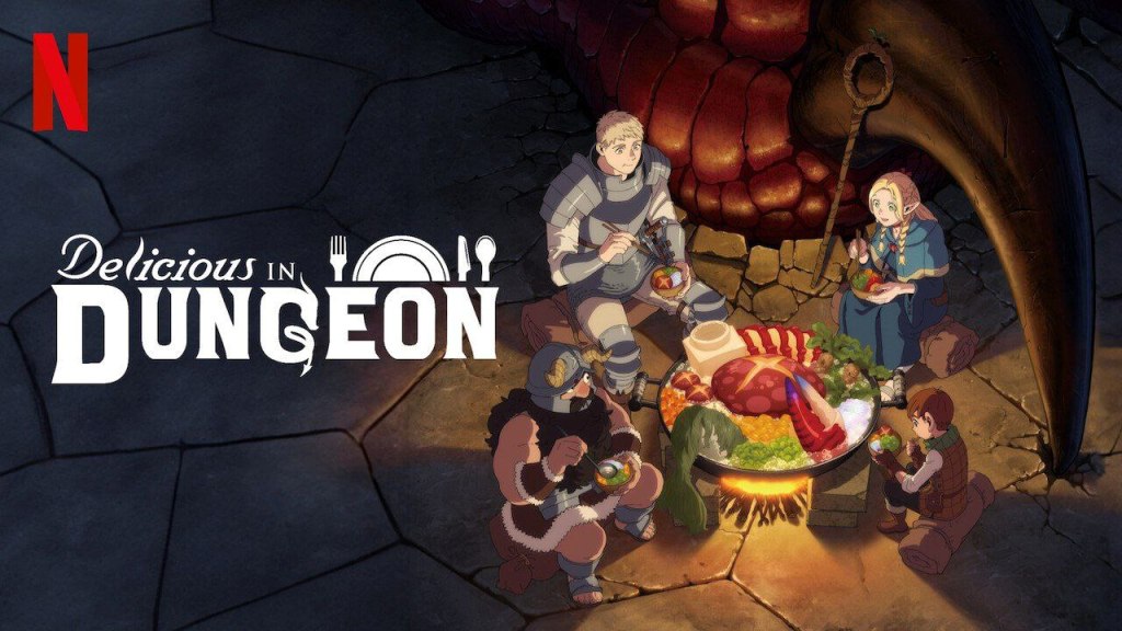 Delicious in Dungeon Season 01 (2024) Dubbed by Netflix Multi Audio [Hindi-English-Japanese].