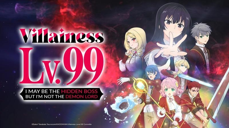 Villainess Level 99: I May Be the Hidden Boss but I'm Not the Demon Lord Season 01 (2024) Dubbed by Crunchyroll Dual Audio [Hindi-Japanese].