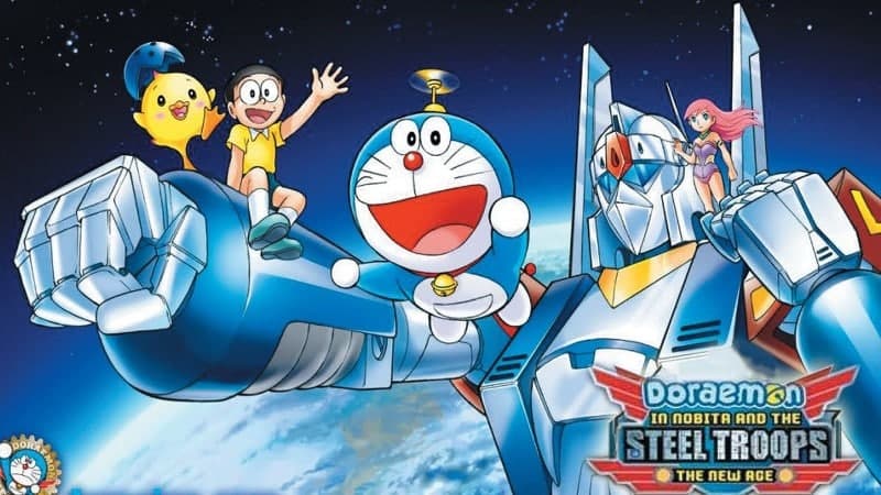 Doraemon: Nobita and the Steel Troops - The New Age (2011) Dubbed by Hangama TV Dual Audio [Hindi-Japanese].