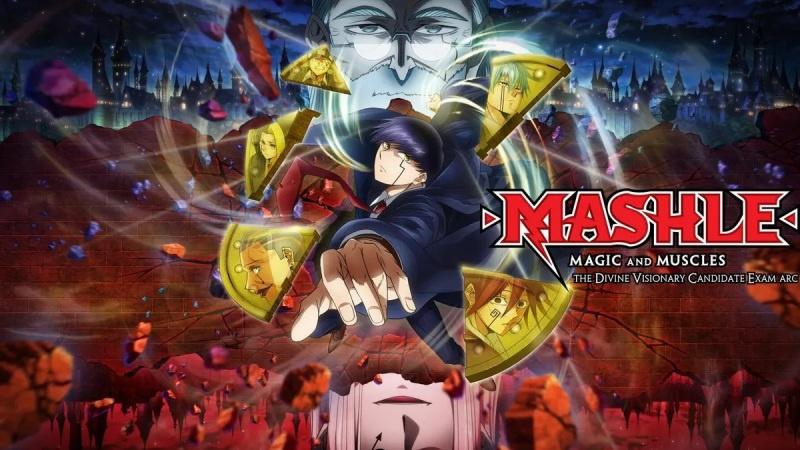 Mashle: Magic and Muscles - The Divine Visionary Candidate Exam Arc Season 02 (2024) Dubbed by Crunchyroll Dual Audio [Hindi-Japanese].