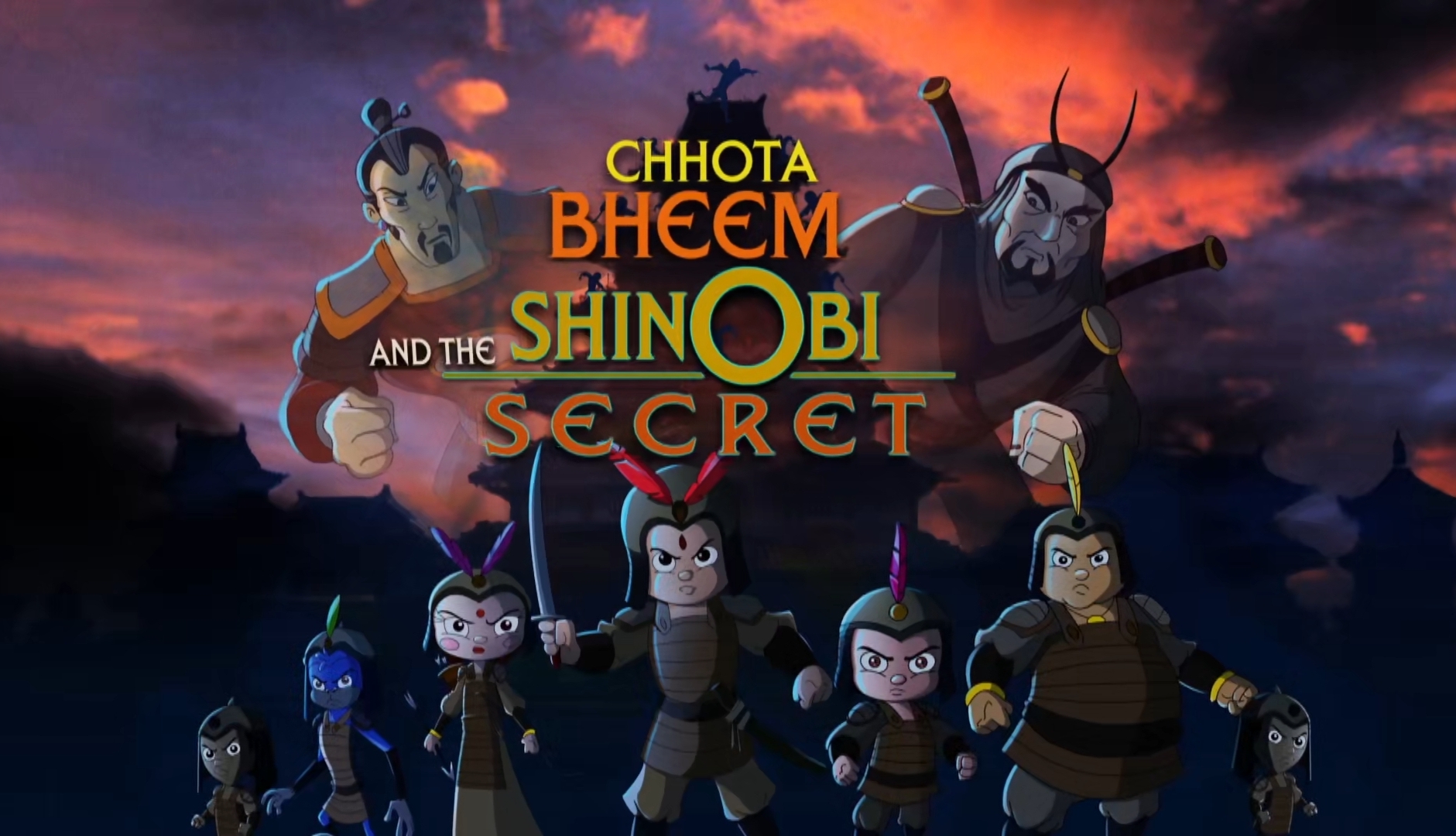 Chhota Bheem and The ShiNobi Secret (2013) Multi-Audio (Hindi-Tamil-Telugu-English)
