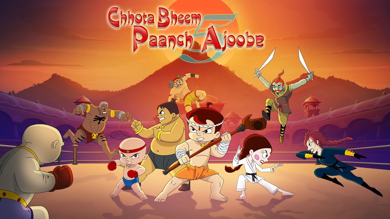 Chhota Bheem Paanch Ajoobe (2014) Multi Audio [Hindi-Tamil-Telugu]