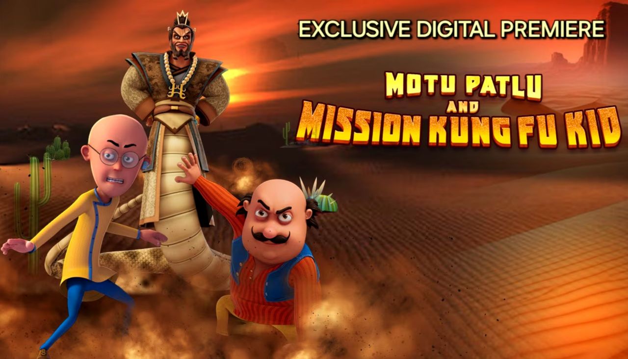 Motu Patlu And Mission Kung Fu Kid (2024) Multi Audio [Hindi-Tamil-Telugu-Kannada-Malayalam]