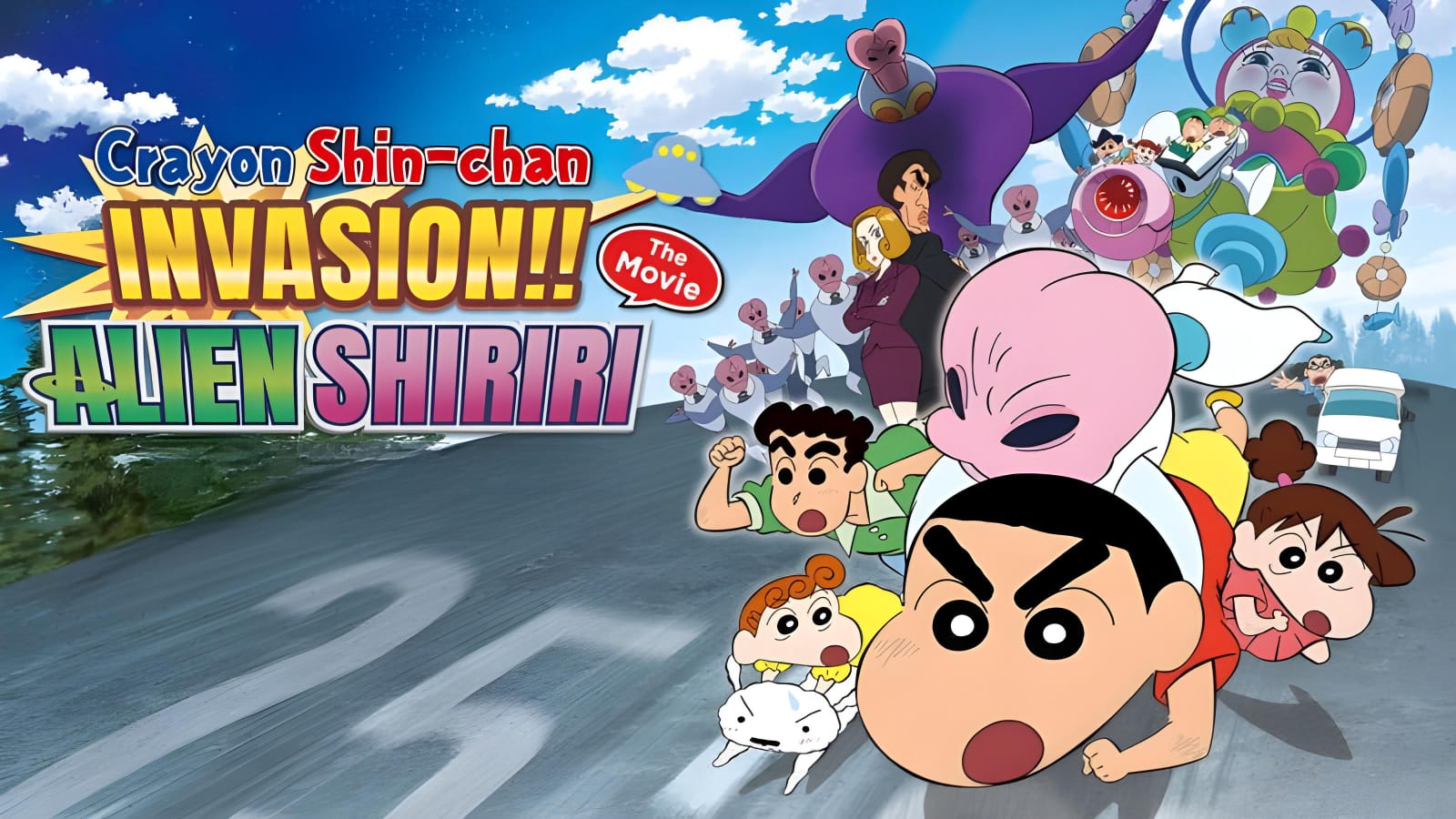 Movie 25 - Shinchan the Movie: Invasion!! Alien Shiriri (2017) [Hindi-Japanese-Tamil-Telugu-Malayalam-Kannada-Bengali]
