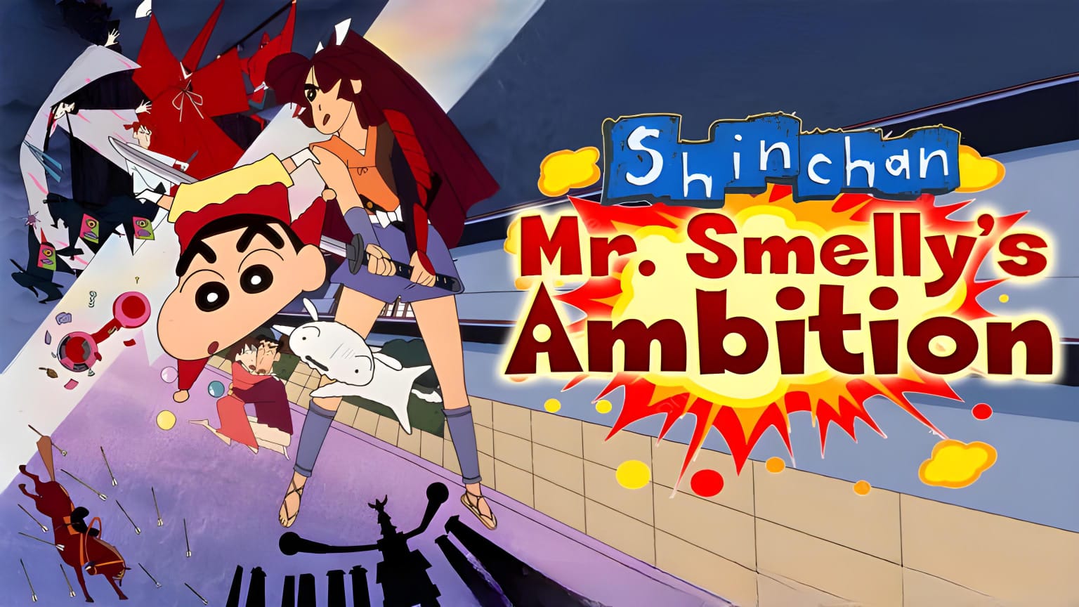 Movie 03 - Shinchan the Movie: Mr. Smelly’s Ambition (1995) Multi Audio [Hindi-Japanese-Tamil-Telugu-Malayalam-Kannada-Bengali]