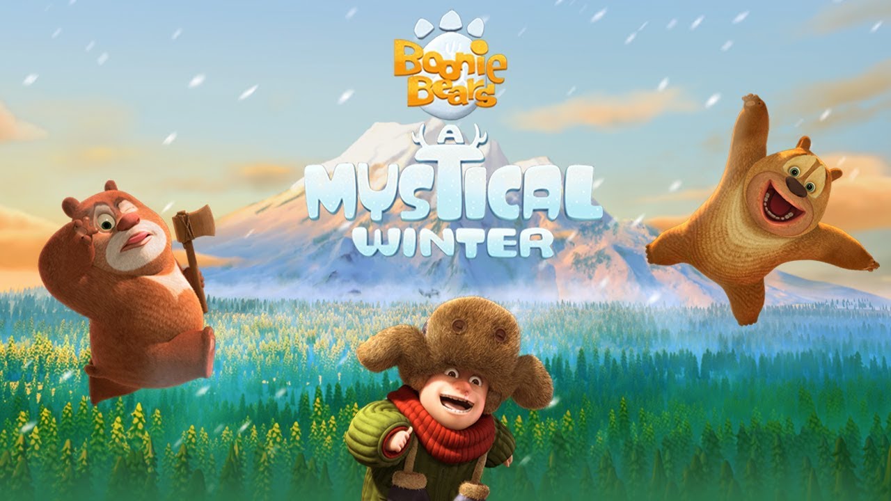 Boonie Bears: A Mystical Winter (2015)  Official Dubbed Dual Audio [Hindi-English] in 480p & 720p & 1080p.