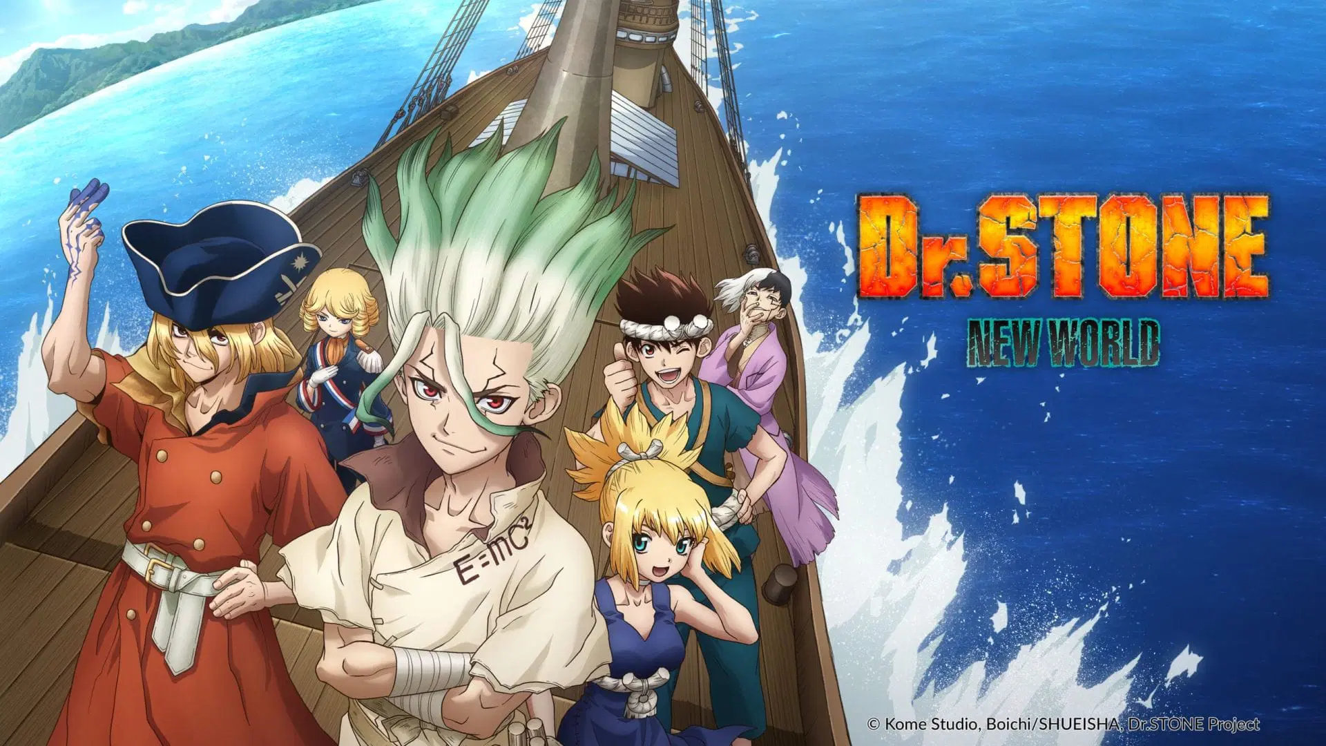 Dr. STONE (2023) Season 03 Dubbed by Crunchyroll Dual Audio [Hindi-Tamil-Telugu-English-Japanese]