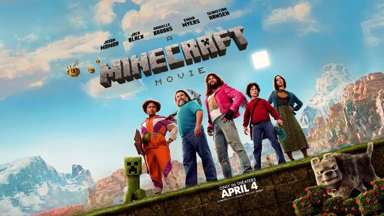 A Minecraft Movie (2025) Official Dubbed Dual Audio [Hindi-English] in 480p & 720p & 1080p.