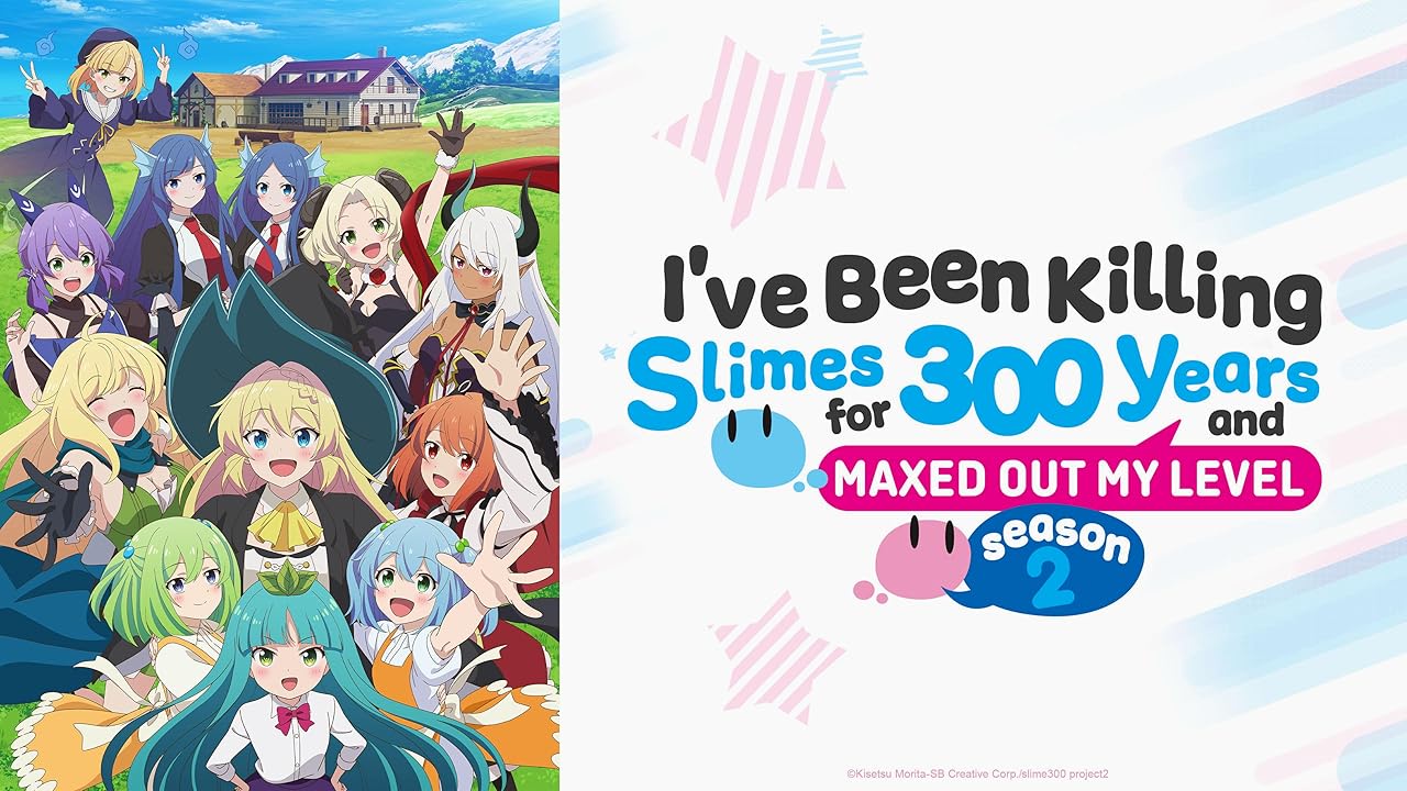I've Been Killing Slimes for 300 Years and Maxed Out My Level (2025) Season 02 Dubbed by Amazon Prime [Anime Times] Dual Audio [Hindi-Japanese] Complete All Episodes WEB-DL HD