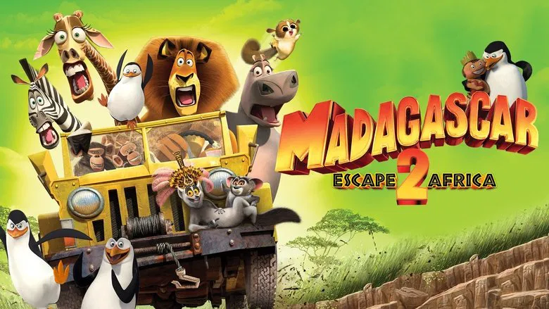 Madagascar: Escape 2 Africa (2008) Official Dubbed Dual Audio [Hindi-English] in 480p & 720p & 1080p.