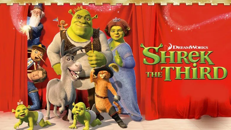 Shrek the Third (2007) Official Dubbed Dual Audio [Hindi-English] in 480p & 720p & 1080p