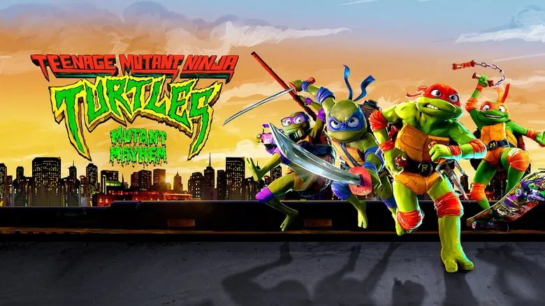 Teenage Mutant Ninja Turtles: Mutant Mayhem (2023) Official Dubbed Dual Audio [Hindi-English] in 480p & 720p & 1080p