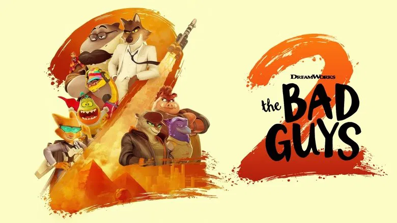 The Bad Guys 2 (2025) Dubbed by Amazon Prime Dual Audio [Hindi-English] in 480p & 720p & 1080p
